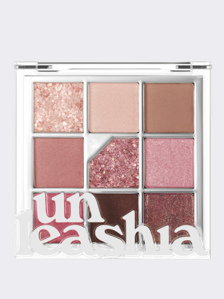 Палетка теней для век UNLEASHIA Glitterpedia Eye Palette N°5 All of Dusty Rose