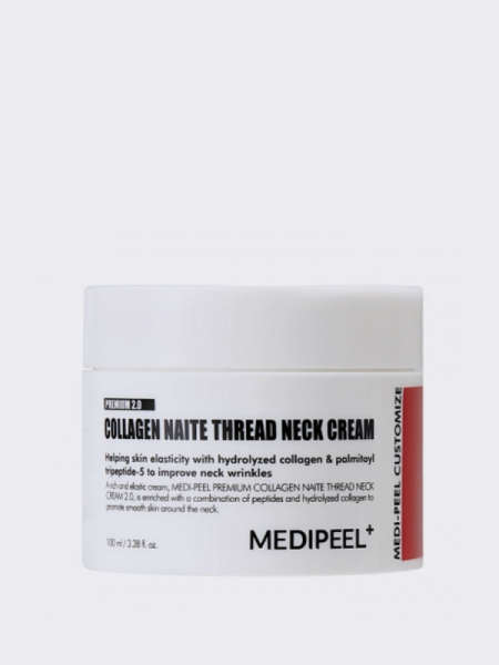 Интенсивный моделирующий крем для шеи и зоны декольте MEDI-PEEL Premium Collagen Naite Thread Neck Cream 2.0 Интенсивный моделирующий крем для шеи и зоны декольте MEDI-PEEL Premium Collagen Naite Thread Neck Cream 2.0