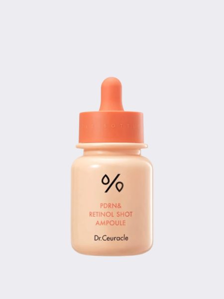 Укрепляющая ампульная сыворотка-бустер с ретинолом и ПДРН Dr.Ceuracle PDRN & Retinol Shot Ampoule