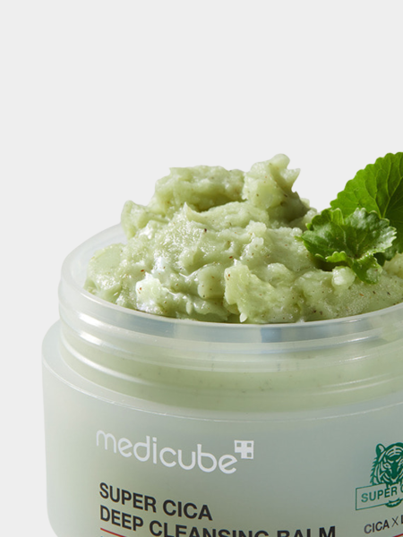 Очищающий гидрофильный бальзам с экстрактом центеллы Medicube Super Cica Deep Cleansing Balm Очищающий гидрофильный бальзам с экстрактом центеллы Medicube Super Cica Deep Cleansing Balm