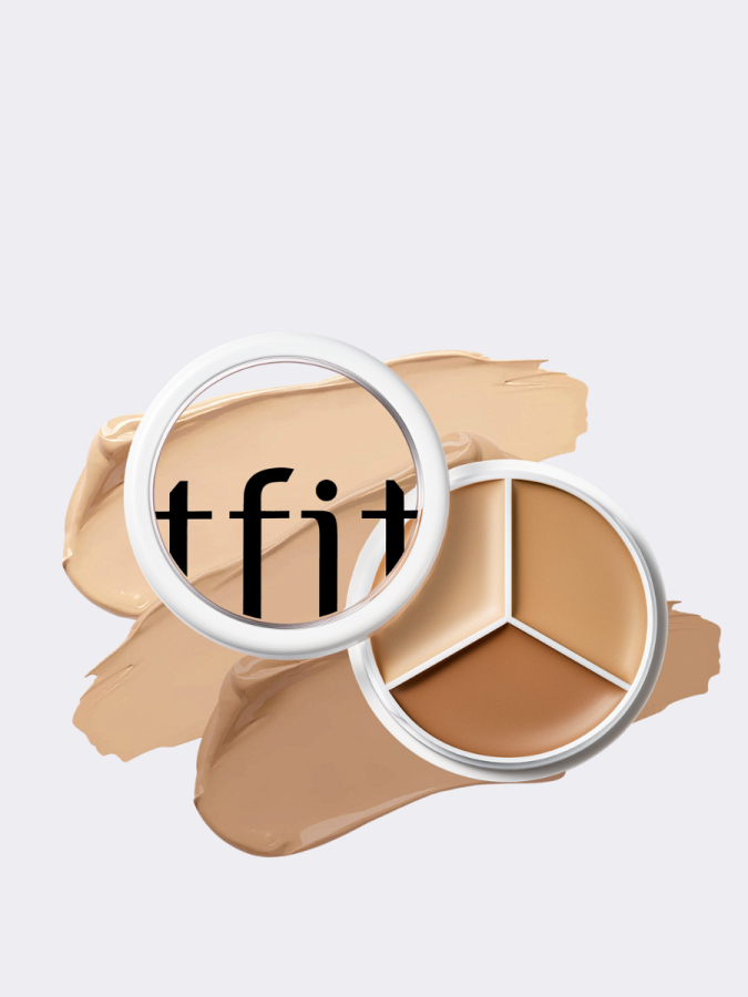 Палетка корректоров для лица TFIT Cover Up Pro Concealer 01 Neutral