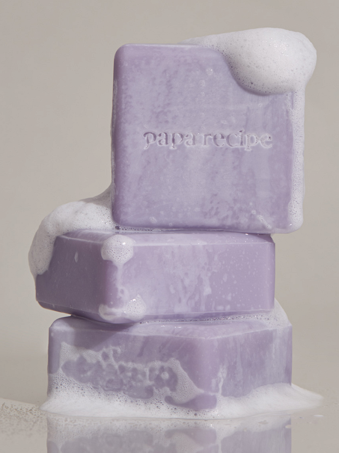 Мягкое очищающее мыло для умывания с экстрактом баклажана Papa Recipe Eggplant Clearing Mild Soap