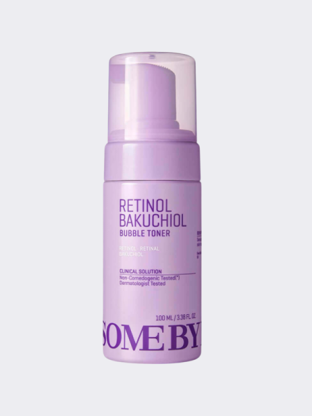 Пузырьковый тонер с ретинолом и бакучиолом Some By Mi Retinol Bakuchiol Bubble Toner