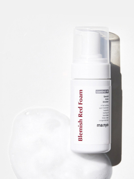 Противовоспалительная пенка для умывания с салициловой кислотой Ma:nyo Factory Blemish Red Foam Противовоспалительная пенка для умывания с салициловой кислотой Ma:nyo Factory Blemish Red Foam