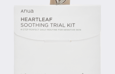 Набор миниатюр для ухода за кожей с экстрактом хауттюйнии ANUA Heartleaf Soothing Trial Kit