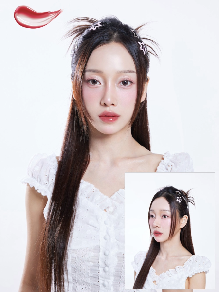 Тающий глянцевый блеск для губ Huemi Melting Glaze Lip Gloss #05 Scarlet Kiss