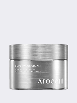 Разглаживающий крем для шеи и зоны декольте с ПДРН Arocell Super Neck Cream