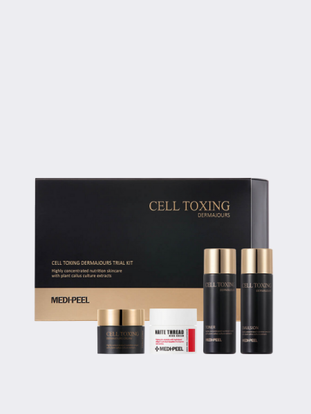 Набор миниатюр для восстановления кожи со стволовыми клетками MEDI-PEEL Cell Toxing Dermajours Trial Kit Набор миниатюр для восстановления кожи со стволовыми клетками MEDI-PEEL Cell Toxing Dermajours Trial Kit