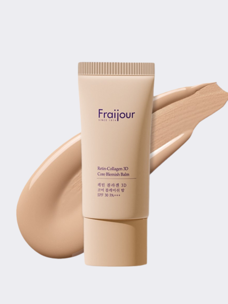 Легкий ВВ-крем для лица с коллагеном Fraijour Retin-Collagen 3D Core Blemish Balm SPF 30 PA+++