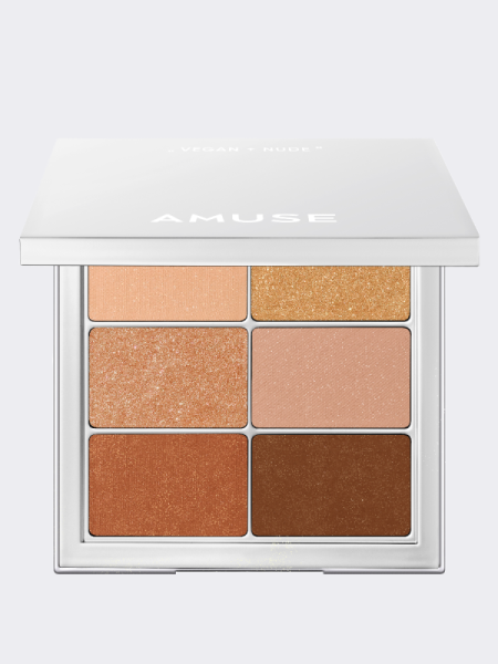 Палетка теней для век AMUSE Eye Vegan Sheer Palette 01 Sheer Nude
