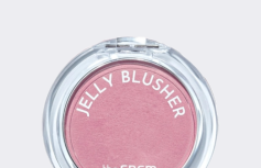 Мягкие румяна с сияющим финишем в лавандовом оттенке The Saem Jelly Blusher PP02 Baby Lavender