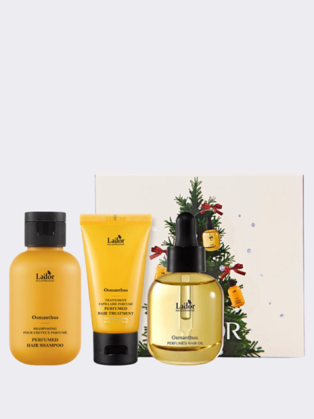 Набор для ухода за волосами с цветочным ароматом TRAVEL La’dor Perfumed Hair Osmanthus