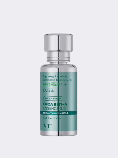 Насыщенная обновляющая эссенция с ретинолом и экстрактом центеллы VT Cica Reti-A Essence 0.5