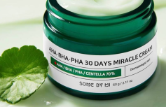 Крем с 3 видами кислот и центеллой Some By Mi AHA BHA PHA 30 days Miracle Cream