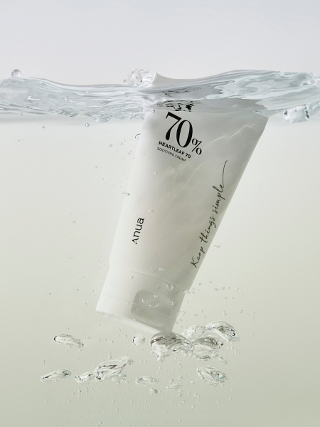 Смягчающий крем для лица с экстрактом хауттюйнии ANUA Heartleaf 70% Soothing Cream Смягчающий крем для лица с экстрактом хауттюйнии ANUA Heartleaf 70% Soothing Cream