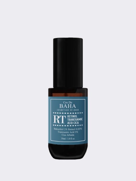 Раглаживающая сыворотка для лица с ретинолом и транексамовой кислотой Cos De BAHA Retinol Tranexamic Serum RT Раглаживающая сыворотка для лица с ретинолом и транексамовой кислотой Cos De BAHA Retinol Tranexamic Serum RT