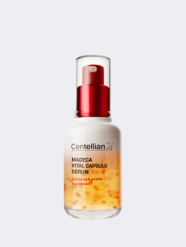 Восстанавливающая сыворотка с пептидами и центеллой Centellian24 Madeca Vital Capsule Serum