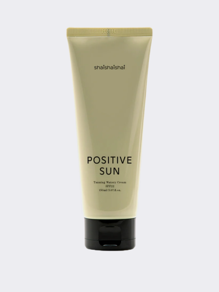 Антиоксидантный солнцезащитный лосьон для лица и тела ShaiShaiShai Positive Sun Tanning Watery Cream SPF22 Антиоксидантный солнцезащитный лосьон для лица и тела ShaiShaiShai Positive Sun Tanning Watery Cream SPF22