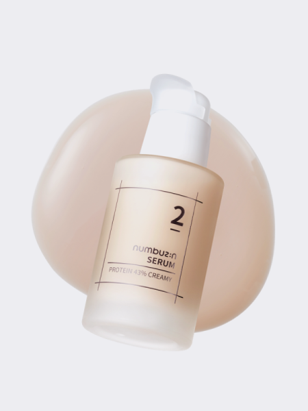 Укрепляющая кремовая сыворотка с протеиновым комплексом Numbuzin No.2 Protein 43% Creamy Serum Укрепляющая кремовая сыворотка с протеиновым комплексом Numbuzin No.2 Protein 43% Creamy Serum