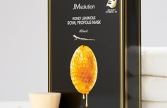 Восстанавливающая тканевая маска для лица с прополисом JMsolution Honey Luminous Royal Propolis Mask