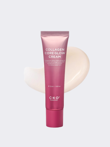 Разглаживающий крем для сияния кожи с коллагеном CKD Collagen Core Glow Cream