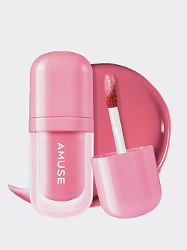 Глянцевый тинт для губ с охлаждающим эффектом AMUSE Bebe Tint 08 Grape Bebe