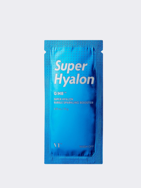 Пузырьковая увлажняющая маска-пенка VT Cosmetics Super Hyalon Bubble Sparkling Booster Пузырьковая увлажняющая маска-пенка VT Cosmetics Super Hyalon Bubble Sparkling Booster