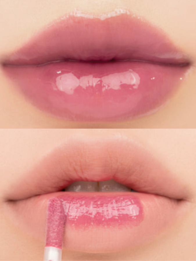 Сочный глянцевый тинт для губ в приглушённом виноградном оттенке rom&nd Juicy Lasting Tint 33 Bare Vine