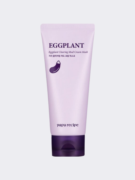 Очищающая глиняная маска с экстрактом баклажана Papa Recipe Eggplant Clearing Mud Cream Mask Очищающая глиняная маска с экстрактом баклажана Papa Recipe Eggplant Clearing Mud Cream Mask