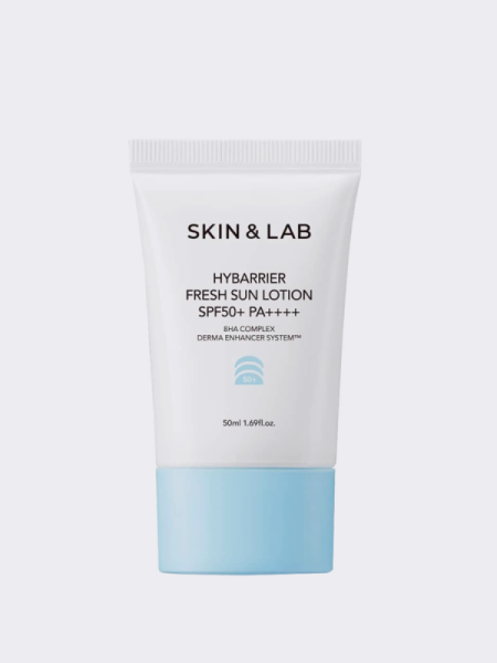 Увлажняющий солнцезащитный крем с гиалуроновой кислотой SKIN&LAB Hybarrier Fresh Sun Lotion SFP50+ PA++++ Увлажняющий солнцезащитный крем с гиалуроновой кислотой SKIN&LAB Hybarrier Fresh Sun Lotion SFP50+ PA++++
