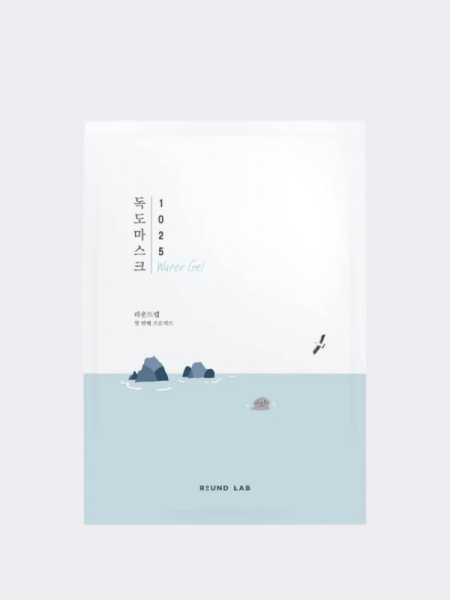Глубокоувлажняющая тканевая маска с морской водой Round Lab 1025 Dokdo Hydrating Water Gel Mask Sheet Глубокоувлажняющая тканевая маска с морской водой Round Lab 1025 Dokdo Hydrating Water Gel Mask Sheet