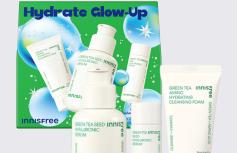 Подарочный набор для глубокого увлажнения с экстрактом зеленого чая innisfree Hydrate Glow-Up Set