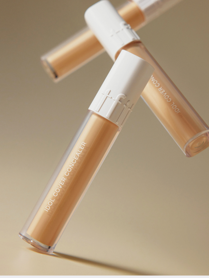 Лёгкий корректор для лица TFIT Idol Cover Concealer O02 Deep Beige