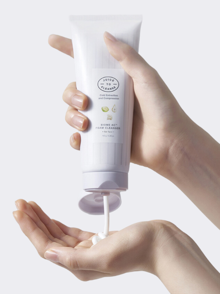 Очищающая пенка для умывания с бифидобактериями Juice To Cleanse Biome AC Foam Cleanser Очищающая пенка для умывания с бифидобактериями Juice To Cleanse Biome AC Foam Cleanser