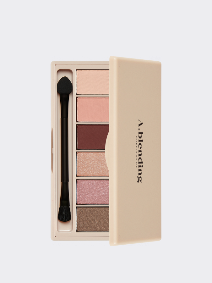 Тени для век ESTHETIC HOUSE DECORATIVE A.blending Pro Eyeshadow Palette Nude Beach