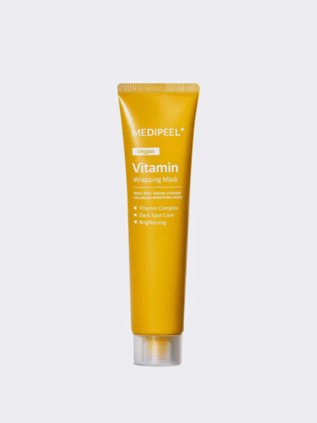 Осветляющая маска-плёнка с комплексом витаминов MEDI-PEEL Vegan Vitamin Collagen Wrapping Mask Осветляющая маска-плёнка с комплексом витаминов MEDI-PEEL Vegan Vitamin Collagen Wrapping Mask