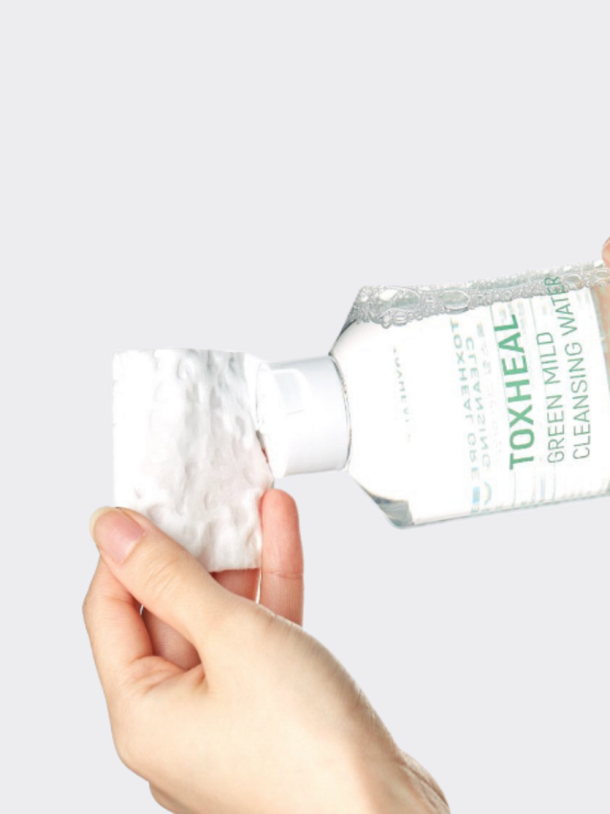 Жидкость для снятия макияжа Esthetic House Toxheal Green Mild Cleansing Water