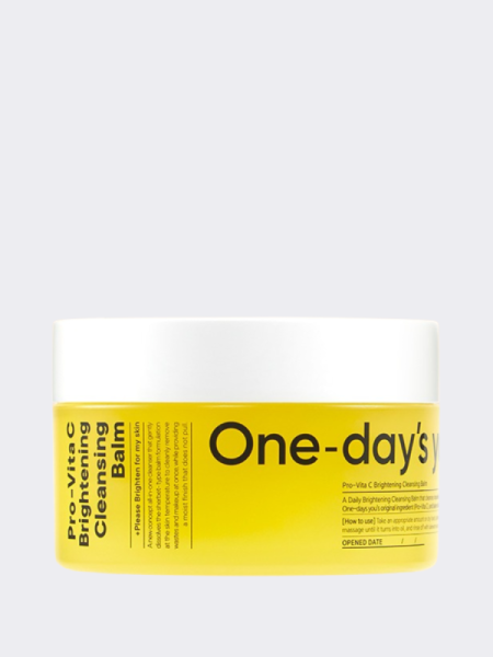 Очищающий гидрофильный бальзам с витамином С One-Day's You Pro-Vita C Brightening Cleansing Balm Очищающий гидрофильный бальзам с витамином С One-Day's You Pro-Vita C Brightening Cleansing Balm