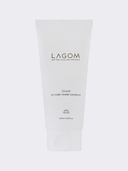 Мягкая пенка для умывания с нейтральным рН LAGOM Cellup pH Cure Foam Cleanser Мягкая пенка для умывания с нейтральным рН LAGOM Cellup pH Cure Foam Cleanser