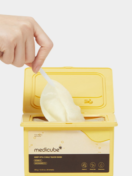 Набор осветляющих тканевых масок с витамином С Medicube Deep Vita C Daily Quick Mask Набор осветляющих тканевых масок с витамином С Medicube Deep Vita C Daily Quick Mask