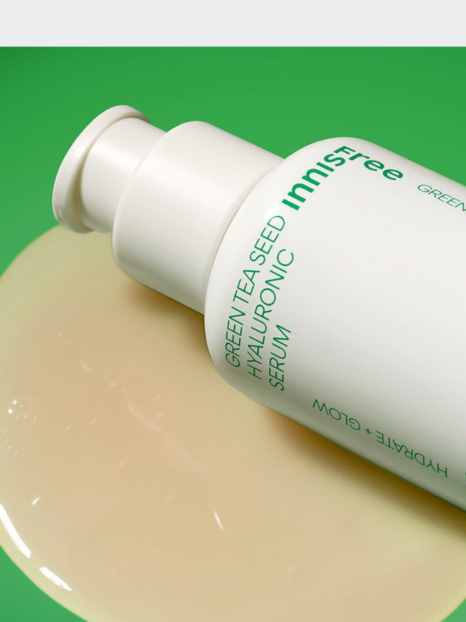 Освежающая сыворотка с экстрактом зеленого чая и гиалуроновой кислотой innisfree Green Tea Seed Hyaluronic Serum