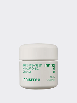 Освежающий крем с экстрактом зеленого чая и гиалуроновой кислотой innisfree Green Tea Seed Hyaluronic Cream