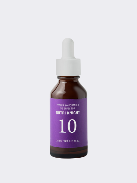 Питательная разглаживающая сыворотка со скваланом It's Skin Power 10 Formula VE Effector Nutri Knight Питательная разглаживающая сыворотка со скваланом It's Skin Power 10 Formula VE Effector Nutri Knight