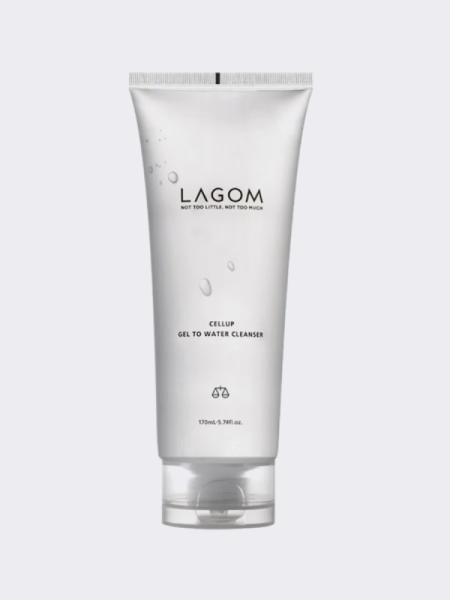 Мягкий гель для умывания с растительными экстрактами и гиалуроновой кислотой LAGOM Cellup Gel To Water Cleanser Мягкий гель для умывания с растительными экстрактами и гиалуроновой кислотой LAGOM Cellup Gel To Water Cleanser