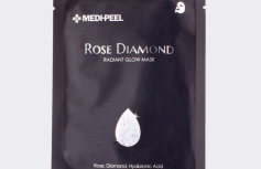 Тканевая маска для сияния кожи с экстрактом розы и брильянтовой пудрой MEDI-PEEL Rose Diamond Mask