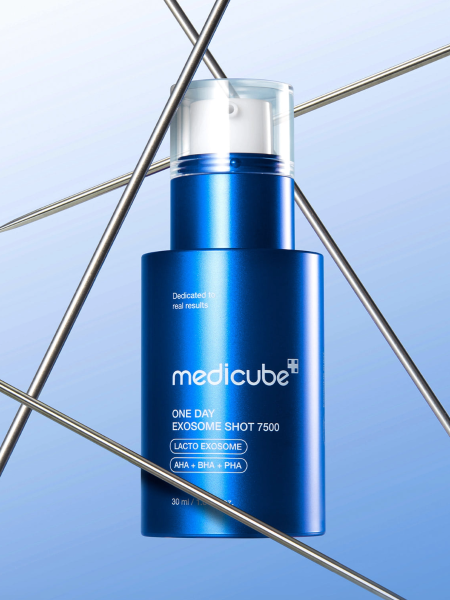 Интенсивная выравнивающая сыворотка со спикулами и экзосомами Medicube One Day Exosome Shot Pore Serum 7500