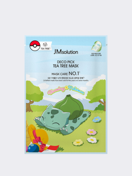 Противовоспалительная тканевая маска с экстрактом чайного дерева JMSolution Deco Pick Tea Tree Mask Противовоспалительная тканевая маска с экстрактом чайного дерева JMSolution Deco Pick Tea Tree Mask