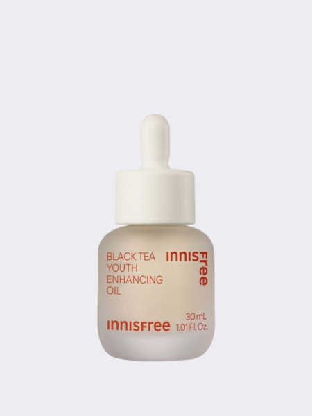 Укрепляющее масло для лица с экстрактом черного чая Innisfree Black Tea Youth Enhancing Oil Укрепляющее масло для лица с экстрактом черного чая Innisfree Black Tea Youth Enhancing Oil