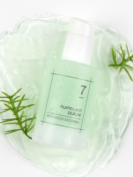 Противовоспалительная сыворотка с растительным комплексом Numbuzin No.7 Mild Green Soothing Serum Противовоспалительная сыворотка с растительным комплексом Numbuzin No.7 Mild Green Soothing Serum