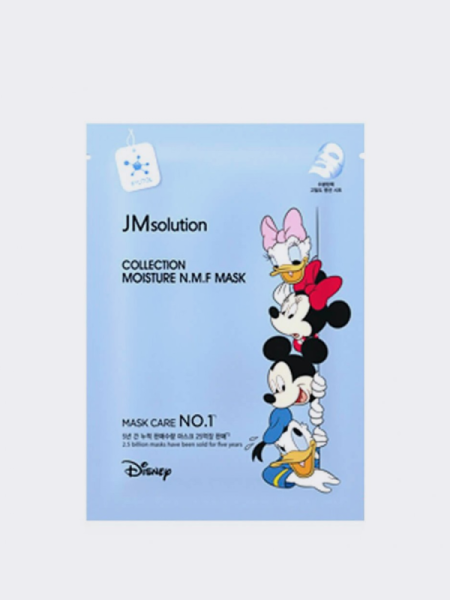 Разглаживающая тканевая маска с пептидами JMSolution Disney Collection Moisture N.M.F Mask Разглаживающая тканевая маска с пептидами JMSolution Disney Collection Moisture N.M.F Mask
